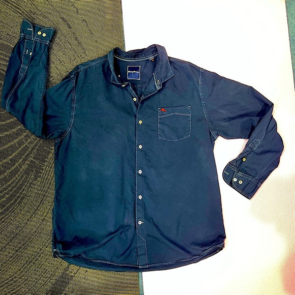 🐠 Tommy Bahama 🏝 Shirt 👕 size: L - Picture 1 of 6
